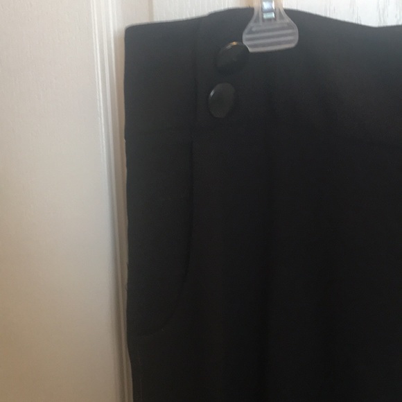 Wide leg black pant - Reitmana - Picture 2 of 6